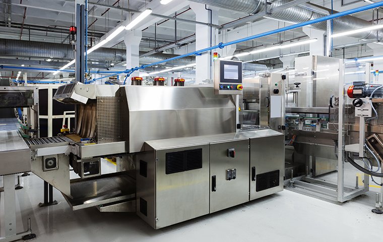 a commercial machine shop facility