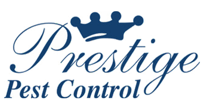 prestige pest control logo blue