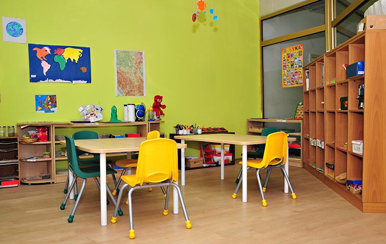 image of a school classroom