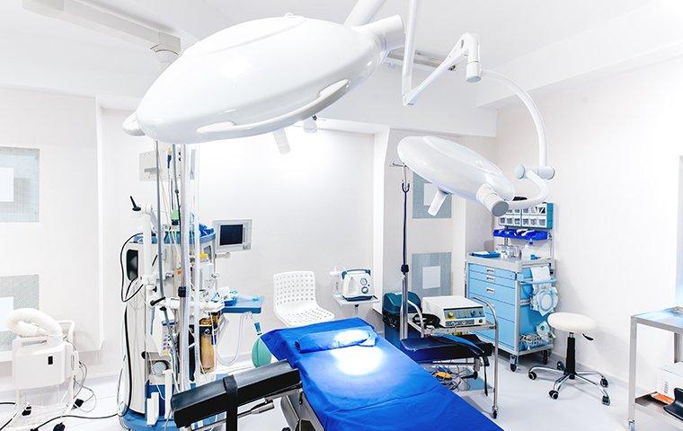interior of an operating room in a healthcare facility in salina kansas