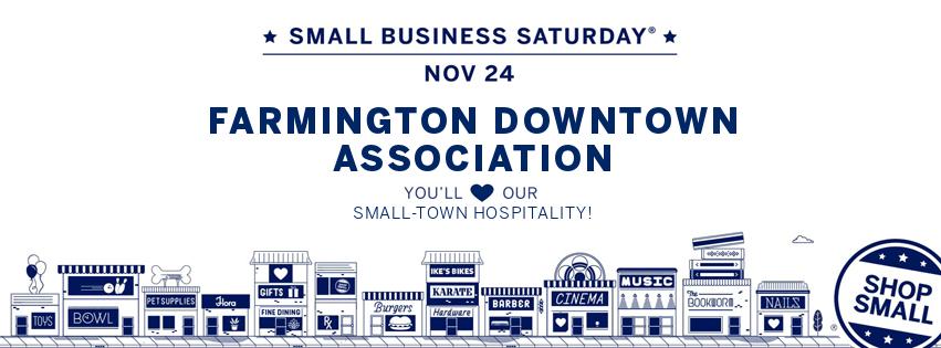Small Business Saturday page banner