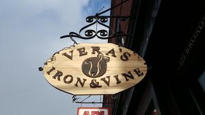 VERA's Iron and Vine logo