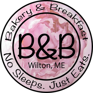 B&B Bakery and Breakfast, No Sleeps, Just Eats logo