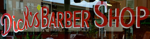 Dick's Barber Shop logo