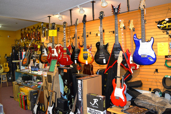 Tons of Guitars to choose from!