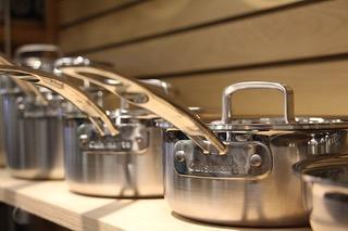 Beautiful Stainless Steel Pans