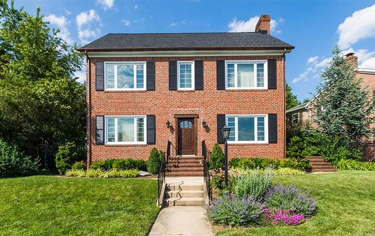 nice brick home