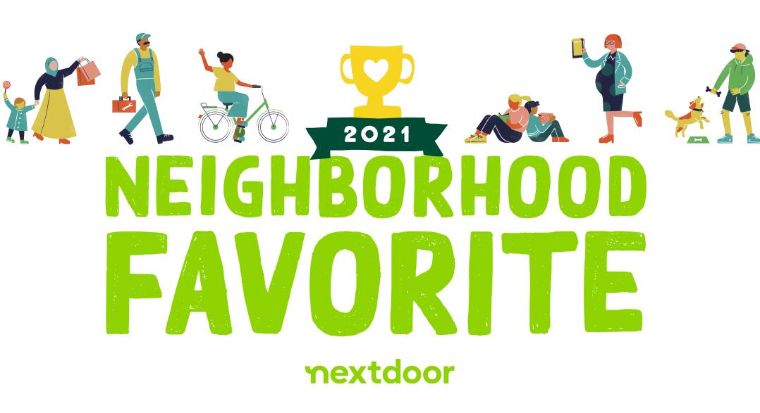 Nextdoor Neighborhood Favorite 2021 logo