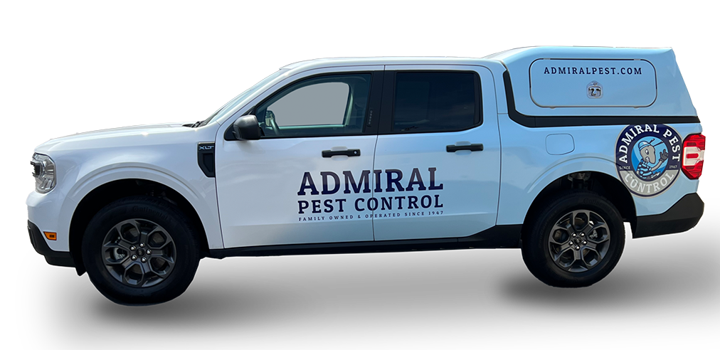 Admiral Pest company truck