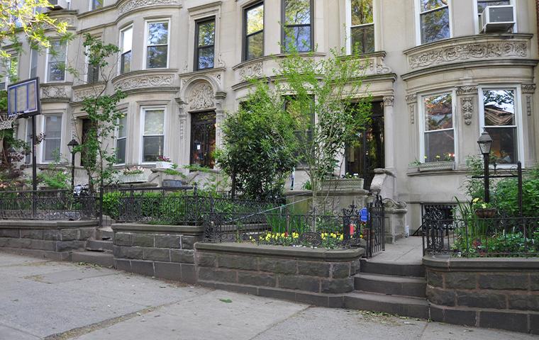exterior of home in new york