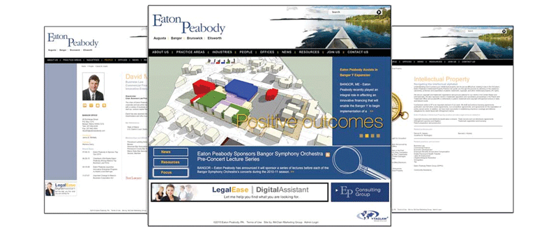 Eaton Peabody Law / Company Website
