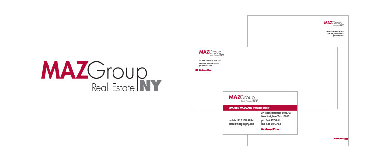 Maz Group NY Brand Identity