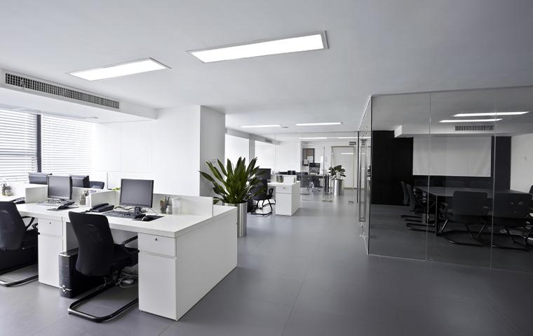 interior of office building