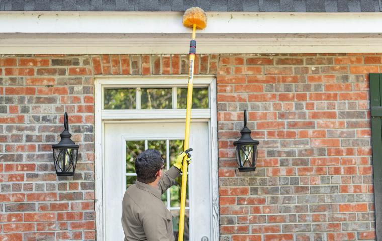 technician using webster pole