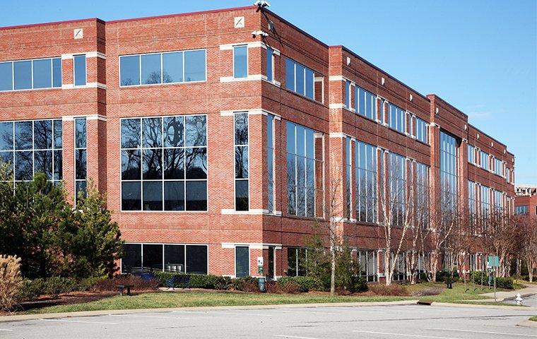 commercial building with many windows