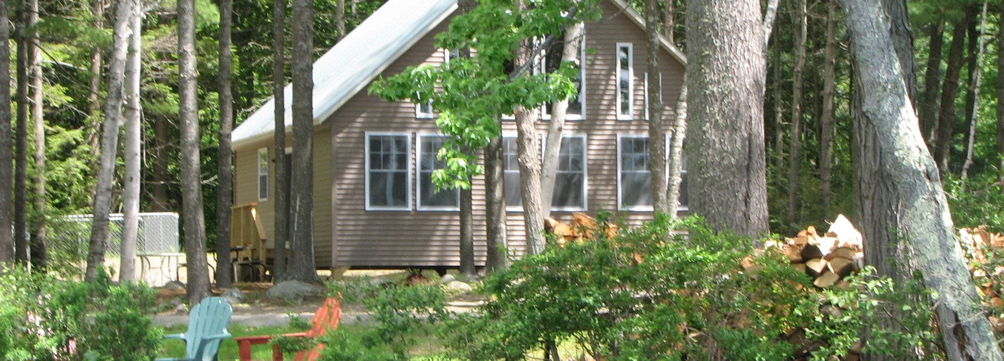 Mountain View cottage at Bass Point Cottages Wilson Lake Wilton, Maine