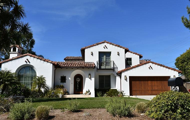 street view of a large home in modesto california