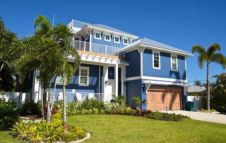 the exterior of a home in west palm beach florida