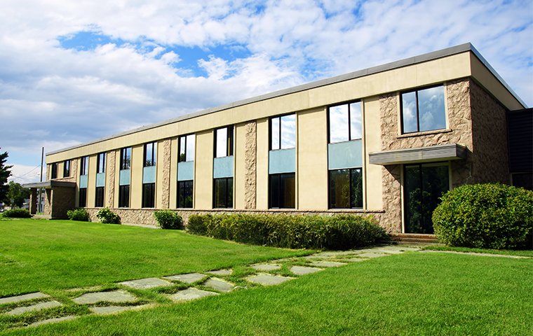 the exterior of a commercial office building in portage indiana