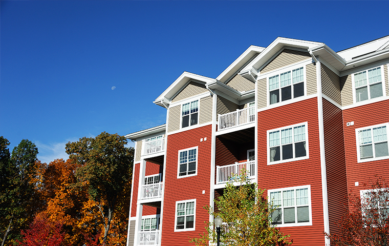 street view of an apartment building in big sandy