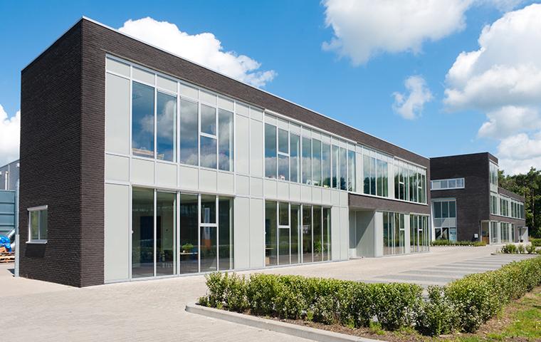 exterior view of a commercial building in athens texas