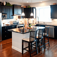 kitchen in holyoke home