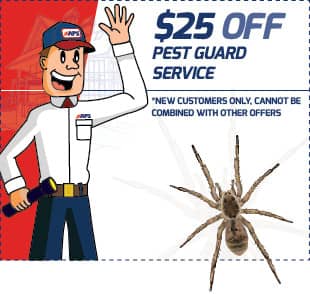 save $25 on pest guard services