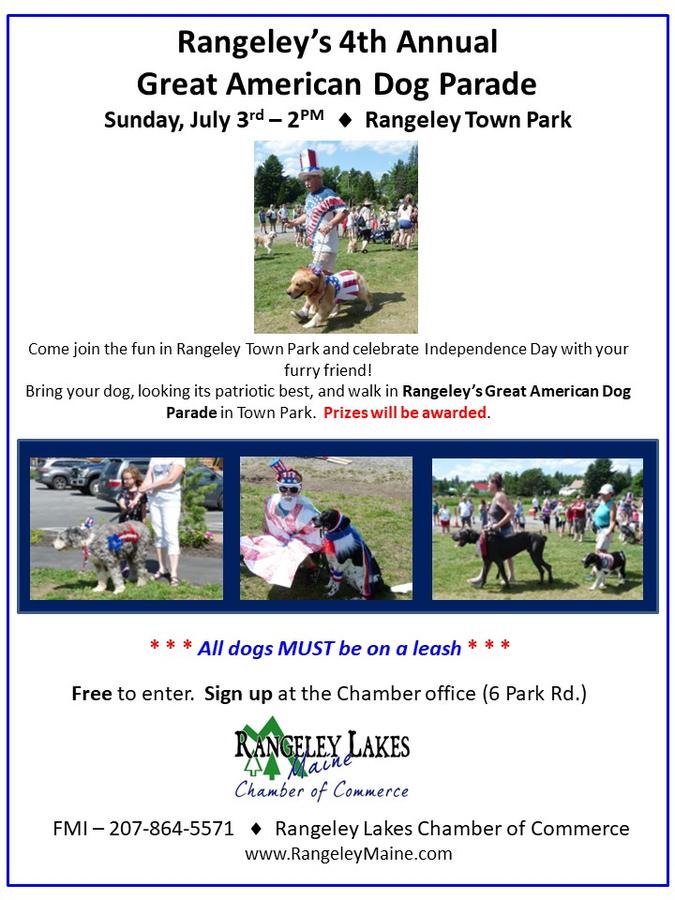 4th Annual Great American Dog Parade - July 3, 2022