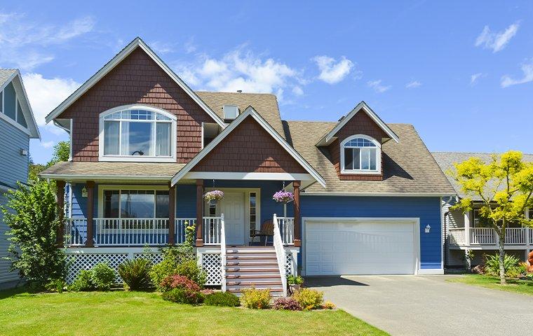 street view of large home