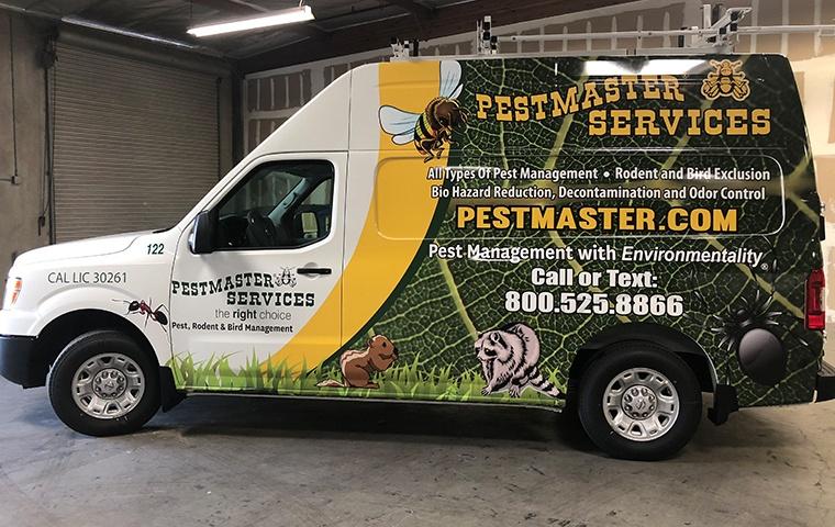 a pestmaster services vehicle