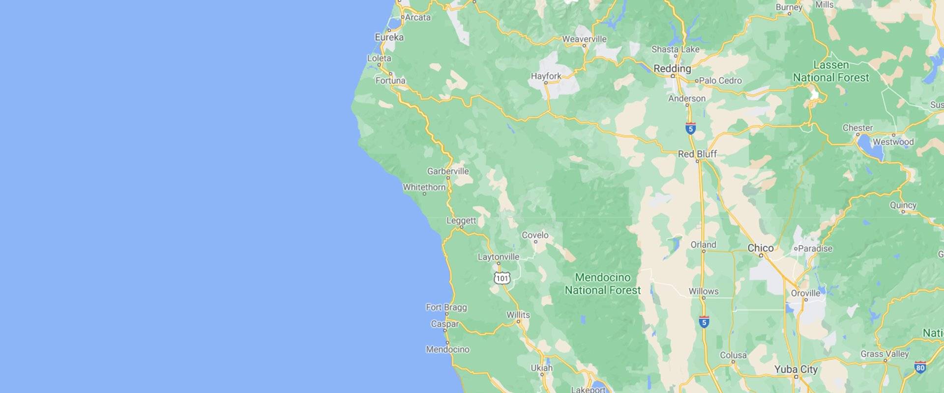 service area map