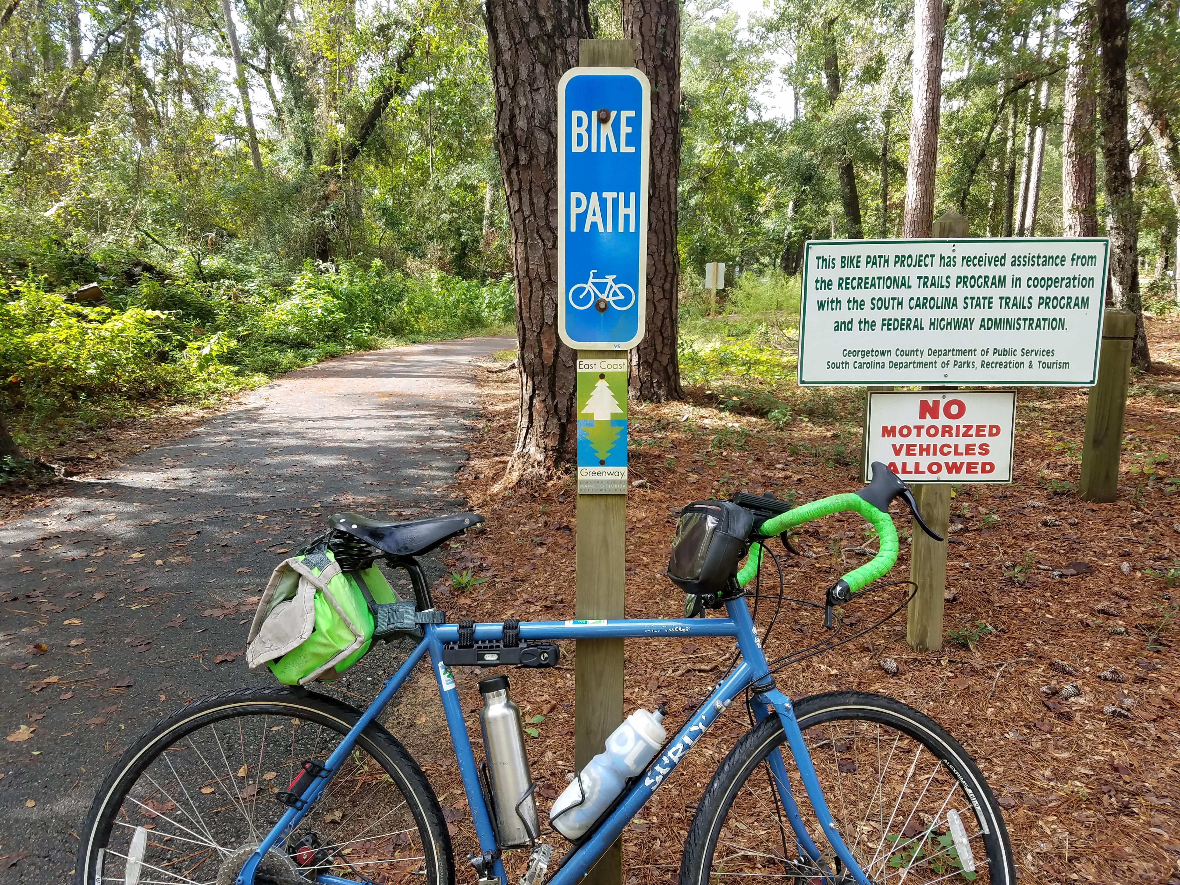 east coast greenway bike trail