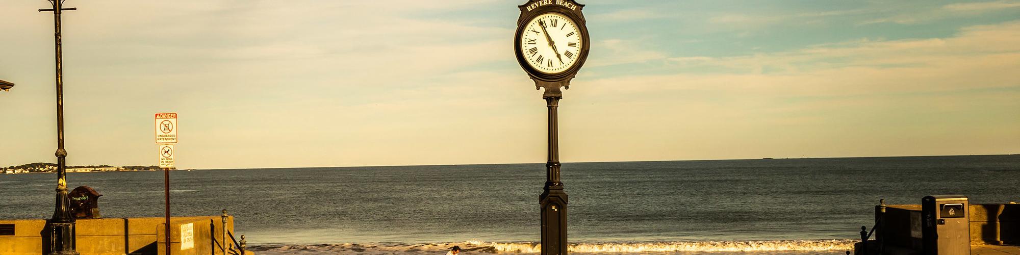 Revere Beach clock