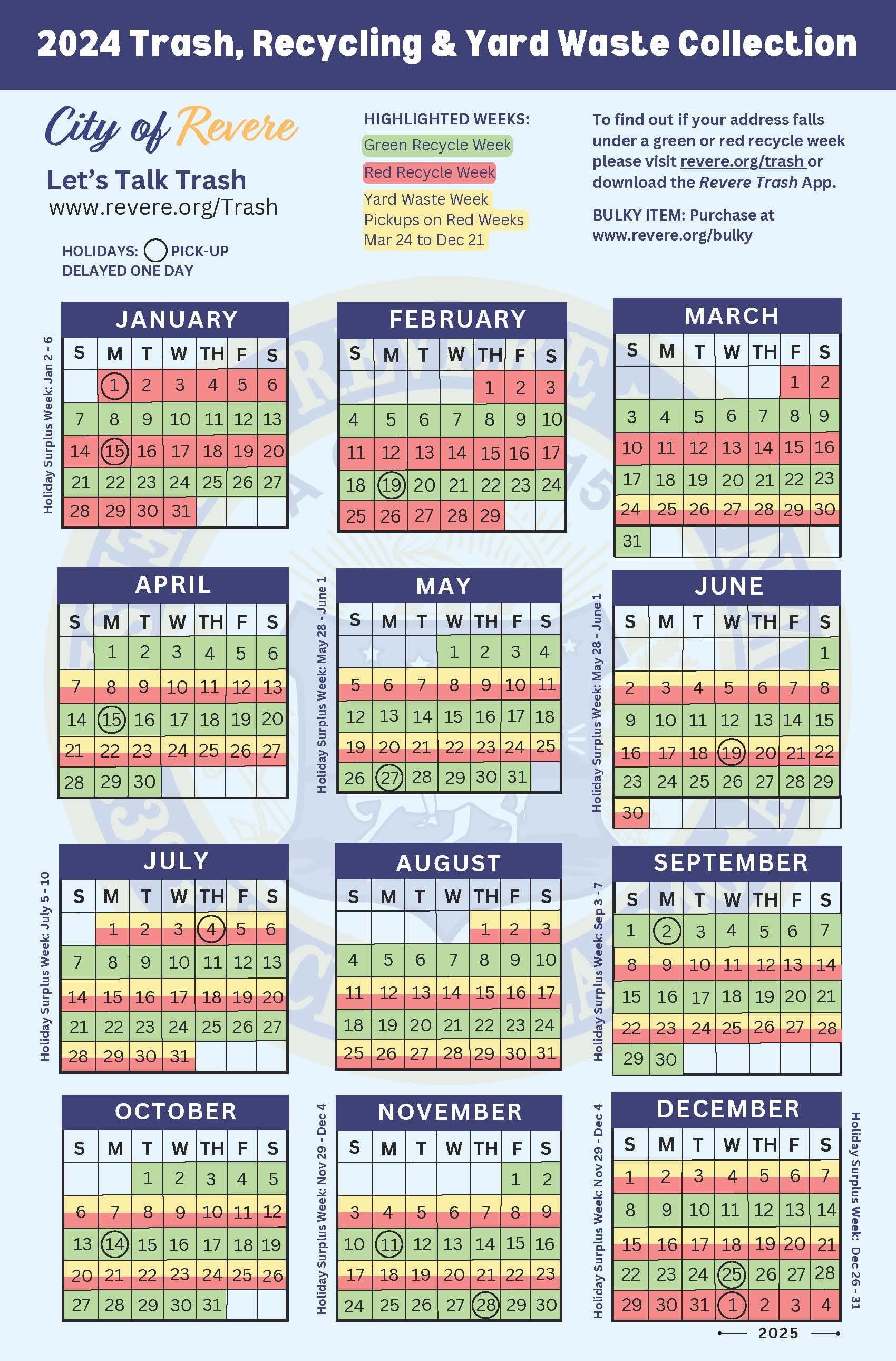 El Paso Garbage Collection Holiday Schedule 2024 Calendar Joell Madalyn