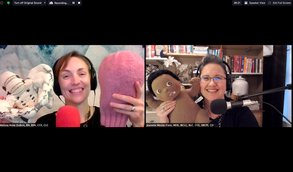 Melissa and Jeanette, your hosts!