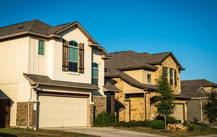 street view of a community of homes in grapevine texas