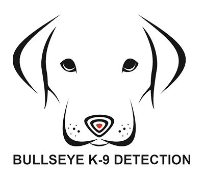 bullseye k9 detection white logo