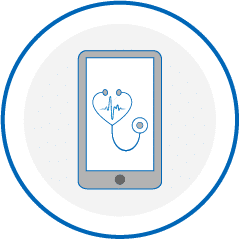 pre-test telemedicine visit icon 