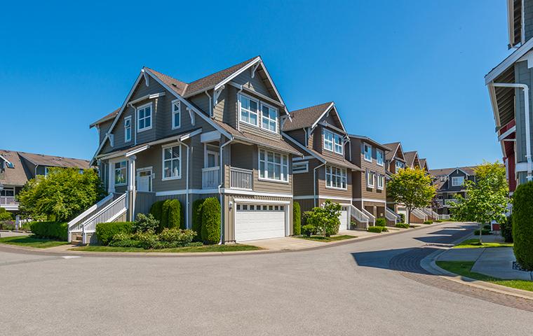 Our Treatments Protect Properties From Pests street view of condo units in santa clarita california