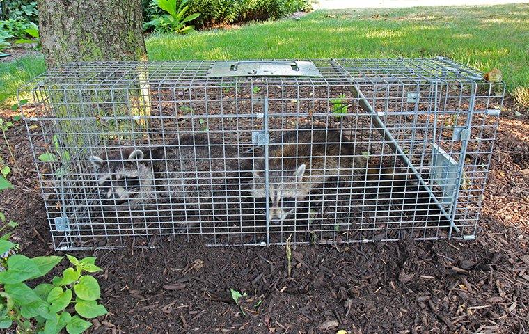 raccoons in roanoke trapped by star city pest control & wildlife services