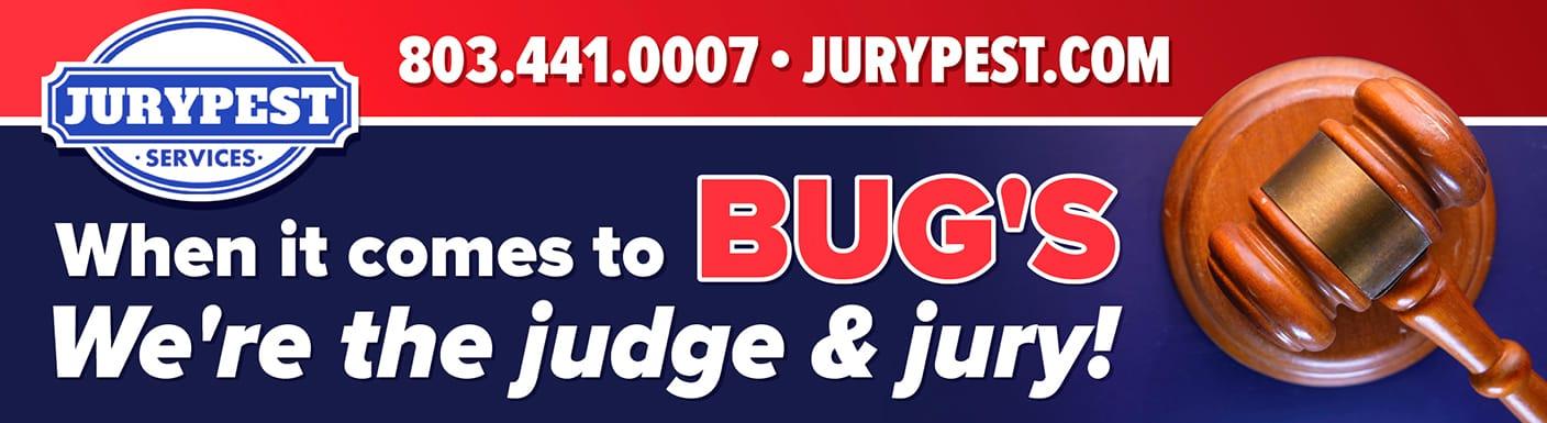 jury pest judge and jury billboard