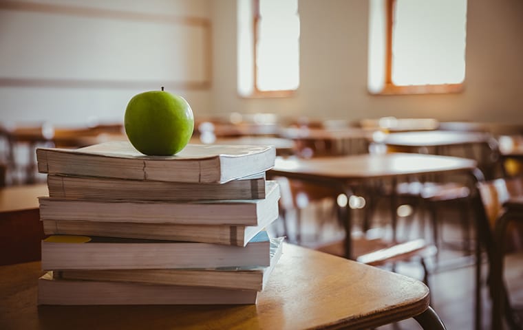 interior of a classroom in aiken south carolina