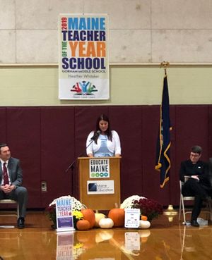 2020 Maine Teacher of the Year Announced