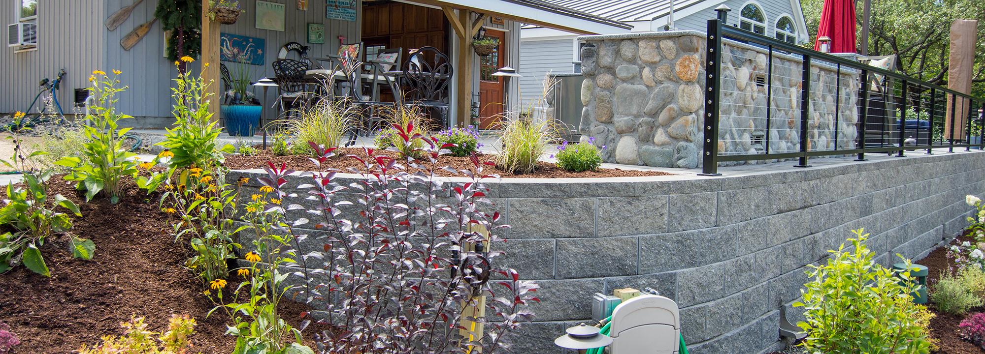 Landscaping in Skowhegan Lawn Care in Skowhegan Lynch Landscaping
