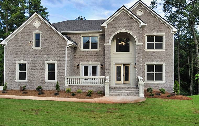 front of a home