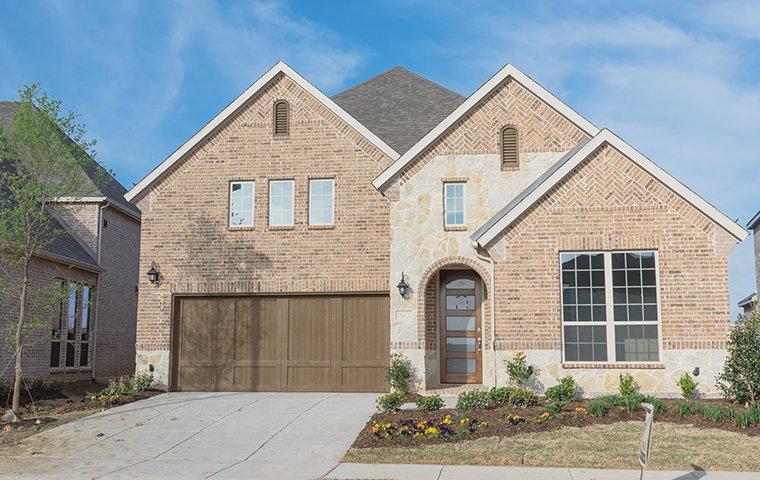 the exterior of a home in denton texas