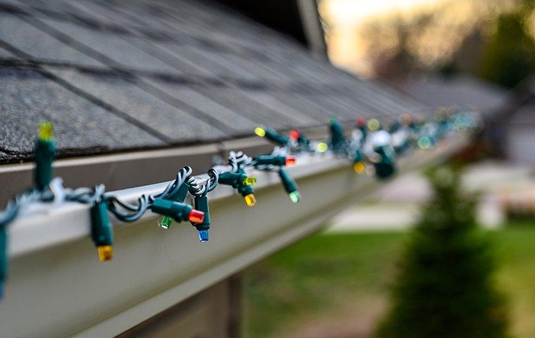 lights on a roof