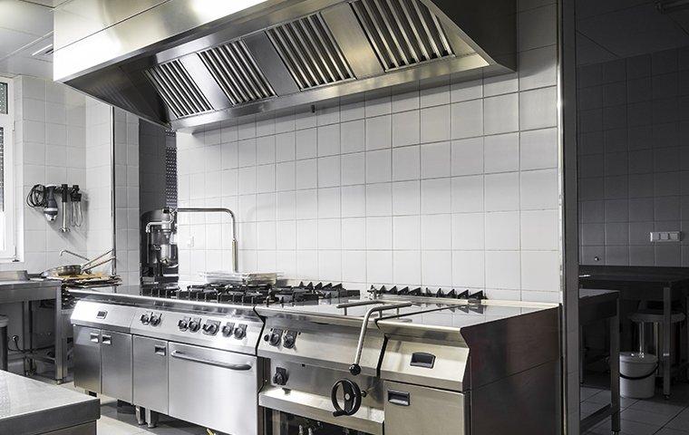 interior of a commercial kitchen in hendersonville north carolina
