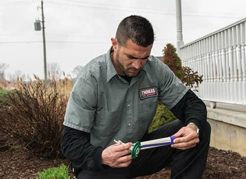 Protect Your Home From Termites With Thomas Pest Services termite technician