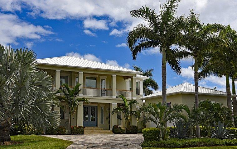 street view of a single family home in crescent beach florida